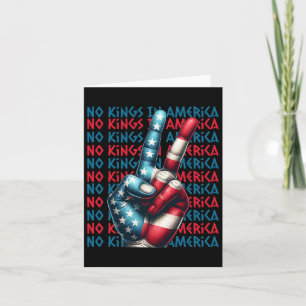 No Kings In America 2 Card
