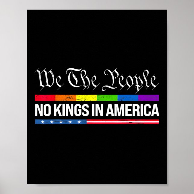 No Kings In America 7  Poster (Front)