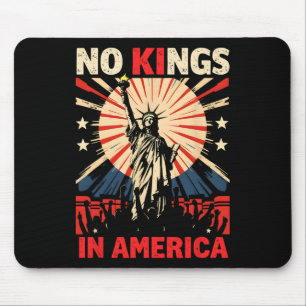 No Kings In America Anti Trump 3 Mouse Pad