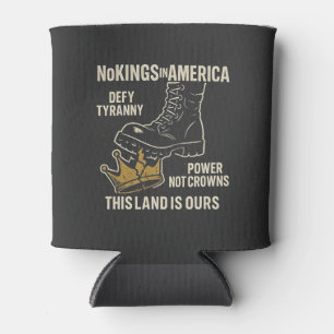 No Kings in America Anti-Trump 4th of July Can Cooler