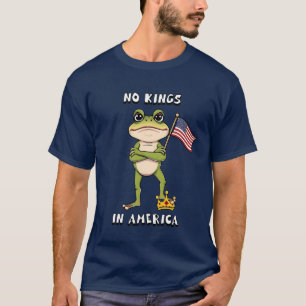 No Kings in America Anti-Trump Protest  T-Shirt