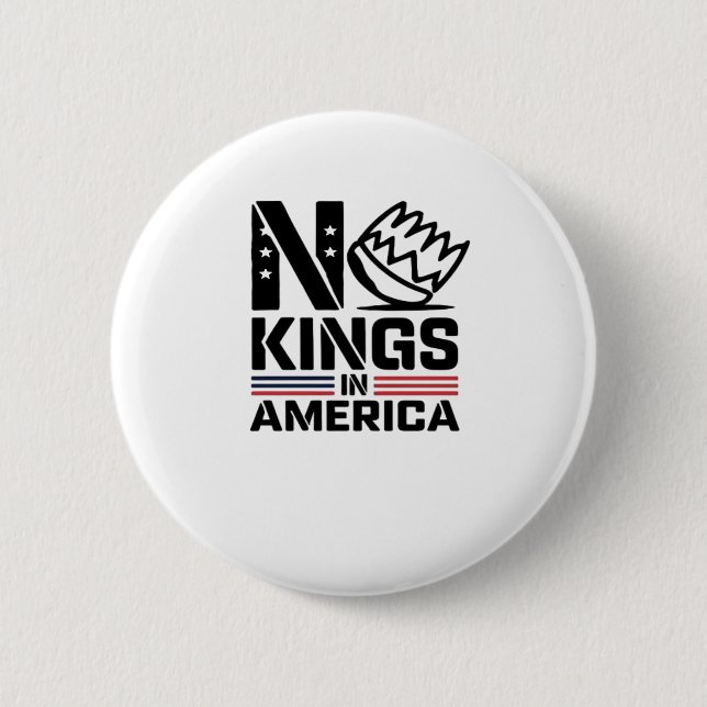 No Kings In America Baby Creative Style 6 Cm Round Badge (Front)