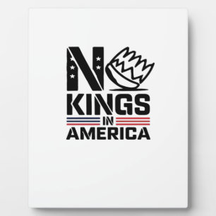 No Kings In America Baby Creative Style Plaque