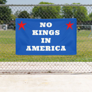 No Kings In America Banner