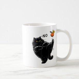 No Kings In America Black Cat Coffee Mug