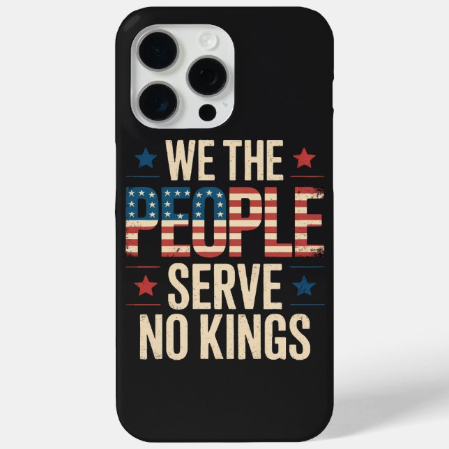 No Kings in America Case-Mate iPhone Case (Back)
