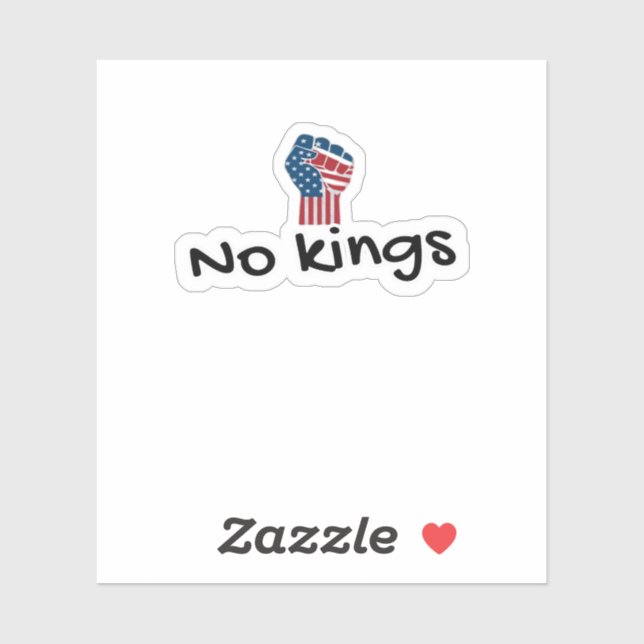 No Kings In America Classic Minimal Clean (Sheet)