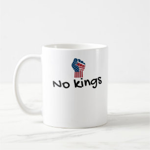 No Kings In America Classic Minimal Clean Coffee Mug