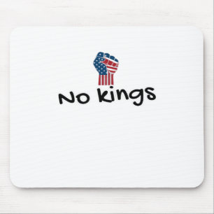 No Kings In America Classic Minimal Clean Mouse Pad