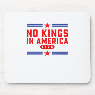 No Kings In America Classic Minimal Clean Mouse Pad