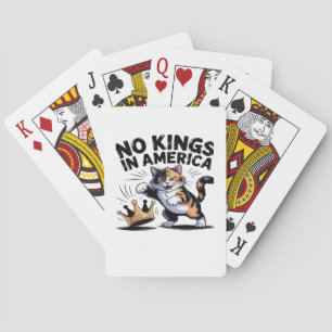 No Kings In America Classic Simple Clean Playing Cards