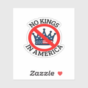 No Kings In America Classic Vintage Graphic
