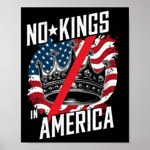 No Kings In America Court Ruling Protest Save Demo Poster