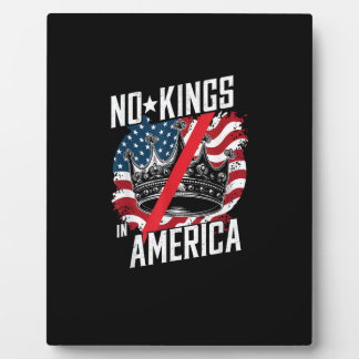 No Kings In America Court Ruling Protest Save Plaque
