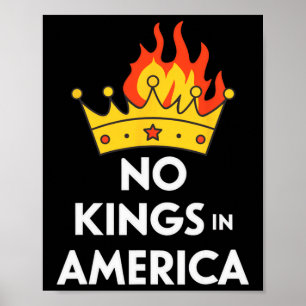 No Kings In America Democracy Court Ruling Saying Poster