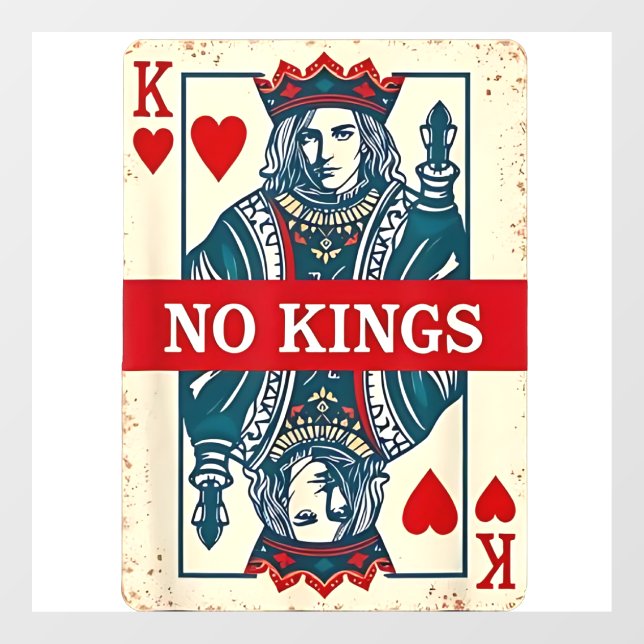 No Kings in America Democracy Protest  (Sheet)
