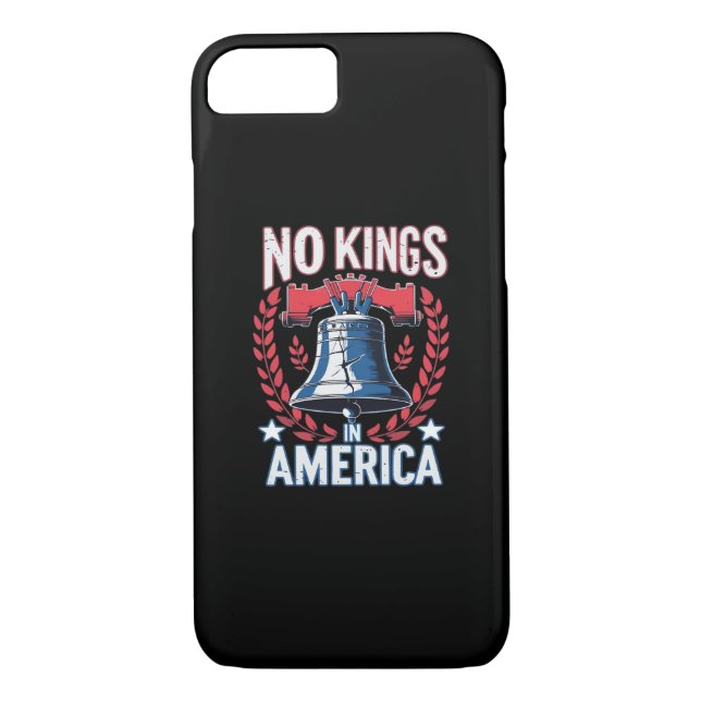 No Kings In America Design Classic Artistic Graphi Case-Mate iPhone Case (Back)