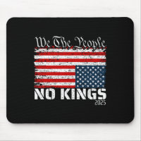 No Kings In America Distress Flag Upside Down We T