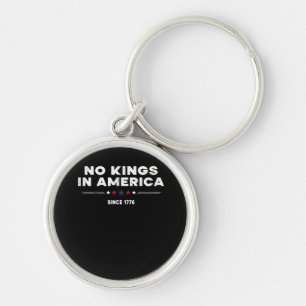 No Kings In America Doge Classic Trendy Graphic Key Ring
