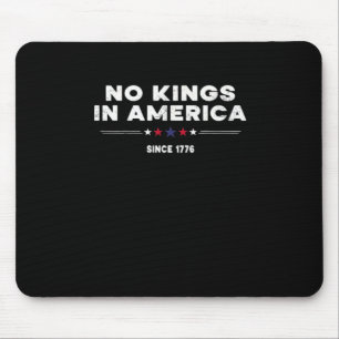 No Kings In America Doge Classic Trendy Graphic Mouse Pad