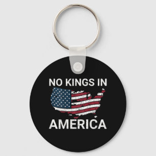 No Kings In America Dump Trump No Authoritarians I Key Ring