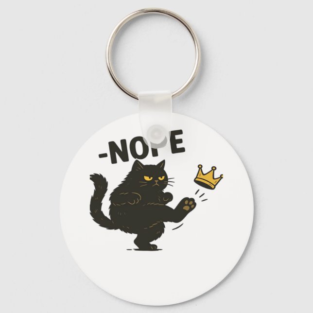 No Kings In America Essential Cool Unique Key Ring (Front)