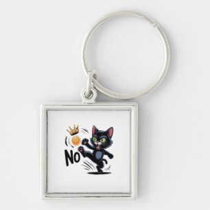 No Kings In America Essential Minimal Clean Key Ring