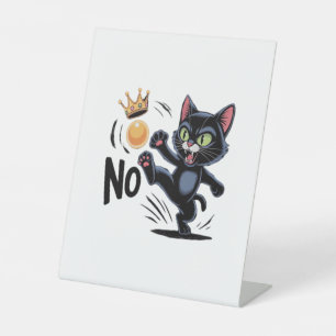 No Kings In America Essential Minimal Clean Pedestal Sign