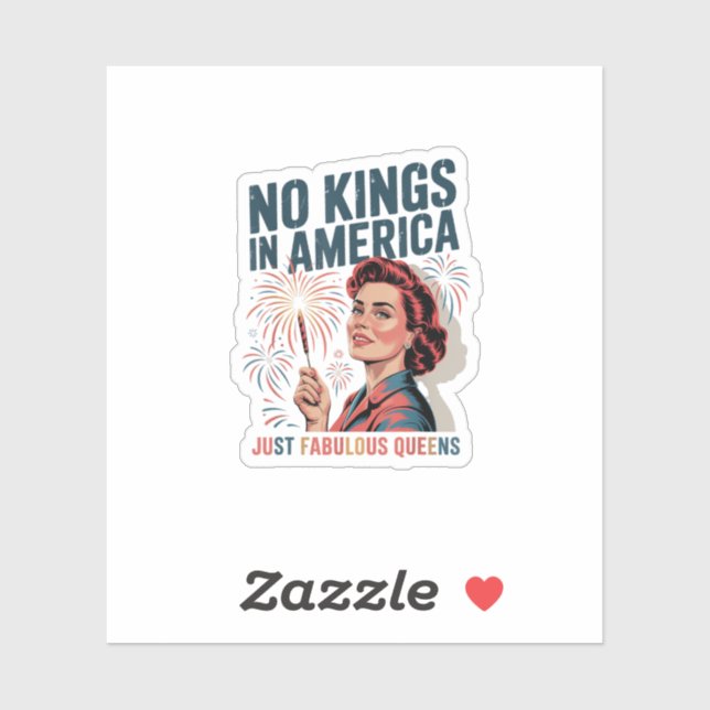 No Kings In America Fabulous Queens Pride 2025 Des (Sheet)