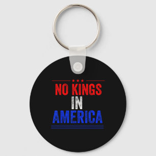 No Kings In America Flag Protest Save Democracy 12 Key Ring