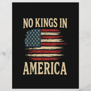 No Kings in America Flyer