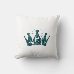 No Kings In America Freedom Aesthetic Cushion
