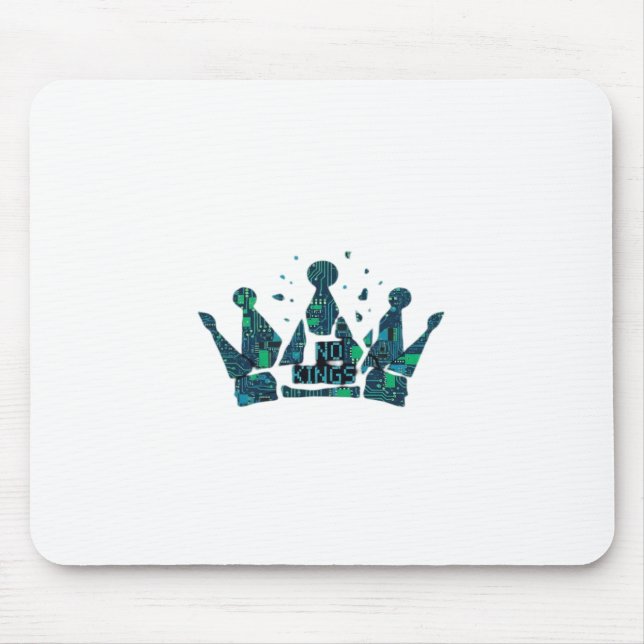 No Kings In America Freedom Aesthetic Mouse Pad (Front)