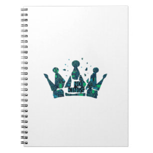 No Kings In America Freedom Aesthetic Notebook