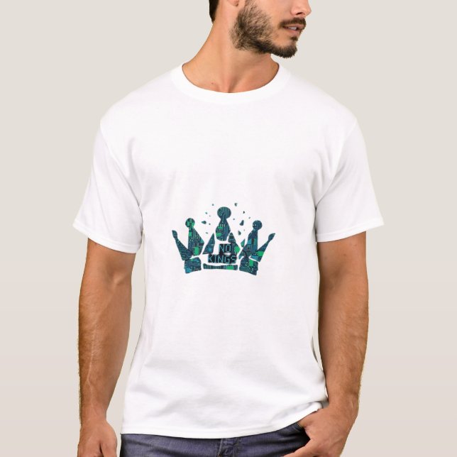 No Kings In America Freedom Aesthetic T-Shirt (Front)
