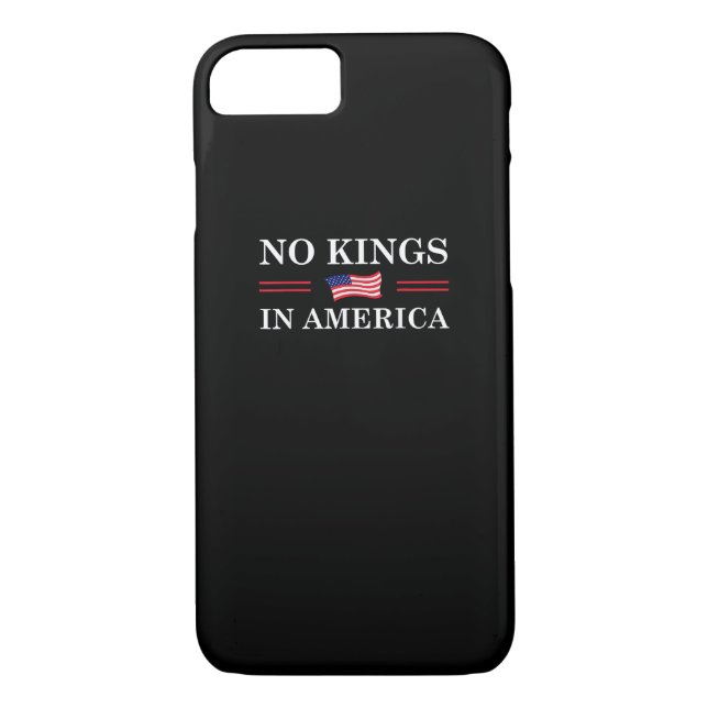No Kings In America Freedom No King Lives American Case-Mate iPhone Case (Back)