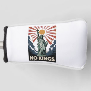 No Kings In America Liberity Status USA Democrats Golf Head Cover