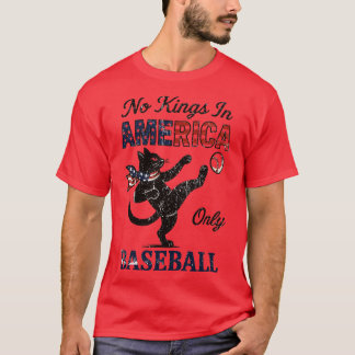 No Kings In AMERICA Only BASEBALL-Photoroom T-Shirt