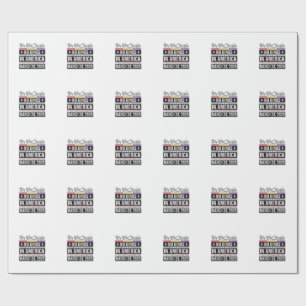 No Kings in America Patriotic Protest Shirt_1 Wrapping Paper
