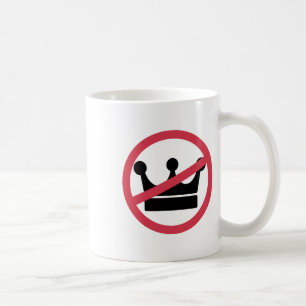 No Kings In America Pro Democracy Anti Monarchy Ol Coffee Mug