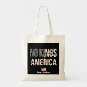 No Kings in America Proudly Independent & Free Tote Bag