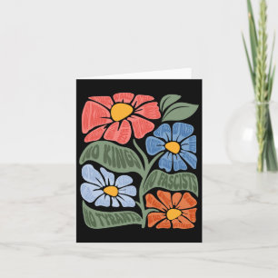 No Kings In America Resist Trump Protest Patriotic Card
