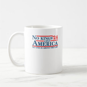 No Kings In America Retro Classic Coffee Mug