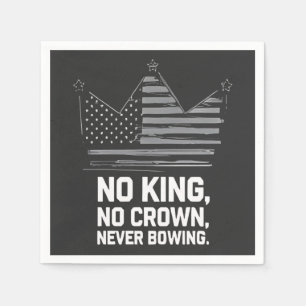 No Kings In America Save Democracy I Dissent Anti Napkin