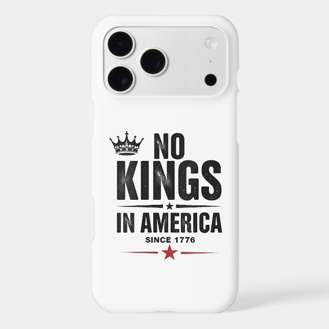 No Kings In America Since 1776 (Back)