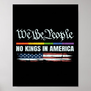 No Kings In America Since 1776 5 Poster
