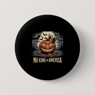 No Kings In America Since 1776 Distressed Usa Flag 6 Cm Round Badge