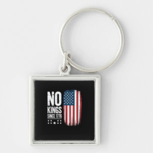 No Kings In America Since 1776 Freedom Spirit Look Key Ring