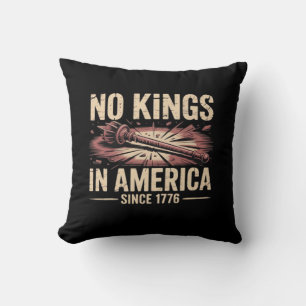 No Kings In America Since 1776 King Free Classic V Cushion