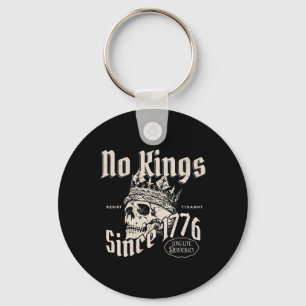 No Kings In America Since 1776 Patriotic 4th Of Ju Key Ring